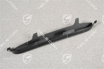 Cover for grille, matte black, R