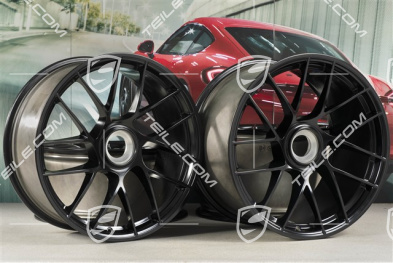 20-inch wheel rim set Turbo Sport III, central lock, 9J x 20 ET51 + 11,5J x 20 ET56, black high gloss