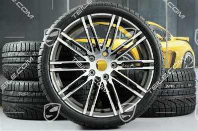 20-inch Turbo III winter wheel set, 8,5J x 20 ET51 + 11J x 20 ET70, Pirelli winter tyres 245/35 ZR20 + 295/30 ZR20, without TPMS