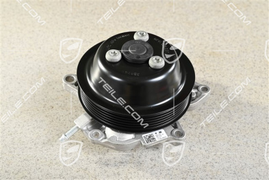 Water pump, complete with pulley