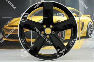21" komplet felg Sport Classic, 9J x 21 ET26 + 10J x 21 ET19, czarne