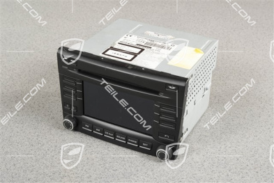 Radio CDR 30, Schwarz-matt / Galvanosilber