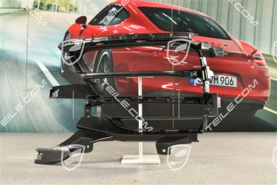 Front bumper, side grille, Black, L