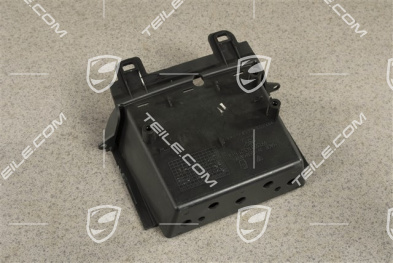 Centre Console Shelf, Front, Black matte