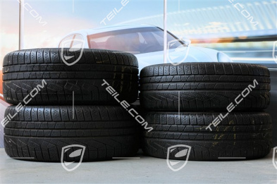 17" Boxster II winter wheels set, rims 6,5J x 17 ET55 + 8J x 17 ET40 + winter tyres 205/55 R17 + 235/50 R17