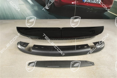 Heckspoiler Oberteil, Turbo/Turbo S/GTS, schwarz