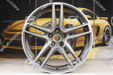 20" Felge "Macan Turbo", 9J x 20 ET26, BORBET, Titan