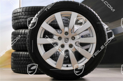 20" Winterräder Satz "Cayenne SportDesign II" Facelift 2014->, Felgen 9J x 20 ET57 + NEUE Dunlop Winterreifen 275/45 R20, mit RDK-Sensoren 20" Winterräder Satz "Cayenne SportDesign II" Facelift 2014->, Felgen 9J x 20 ET57 + NEUE Dunlop Winterreifen 275/45 R20, mit RDK-Sensoren