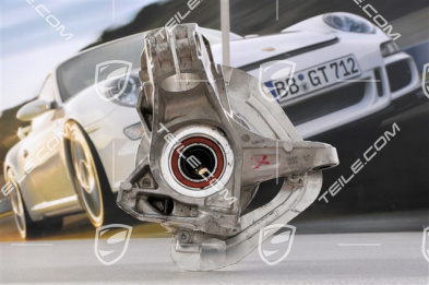 Zwrotnica, kompletna (zawiera piastę i łożysko), Boxster S, R