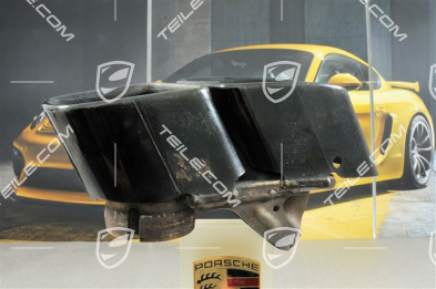 Tail pipe, black, Turbo S, R