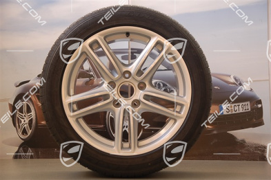 19" Panamera Turbo komplet kół wielosezonowych, felgi 9J x 19 ET60 + 10J x 19 ET61 + opony lato+zima 255/45R19+285/40R19