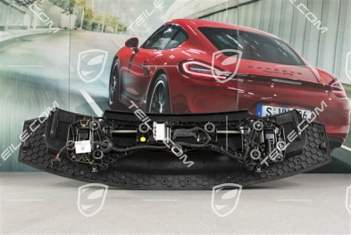 Rear spoiler with driving mechanism, without upper part