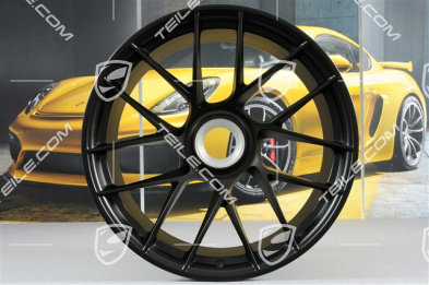 20" komplet felg Turbo Sport III, centralne mocowanie, 9J x 20 ET51 + 12J x 20 ET63, czarny satynowy półmat