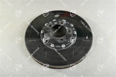 PCCB tarcza hamulcowa ceramiczna, 20" / 420mm, L, uszkodzona