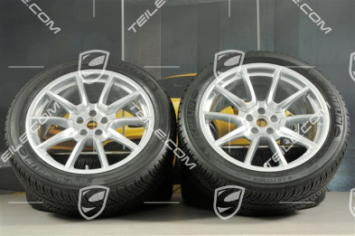 20-inch "Macan SportDesign" winter wheels set, rims 9J x 20 ET26 + 10J x 20 ET19 + NEW Michelin winter tyres 265/45 R 20 + 295/40 R 20, with TPMS