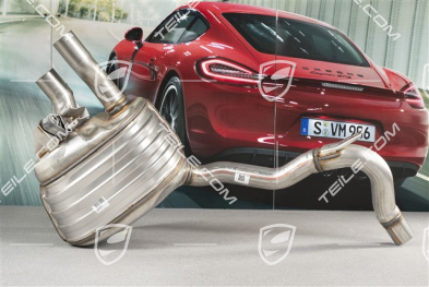 Rear silencer, Panamera Diesel, R