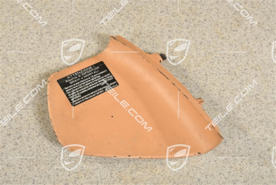Dashboard trim lower part side cover, Sand Beige, R