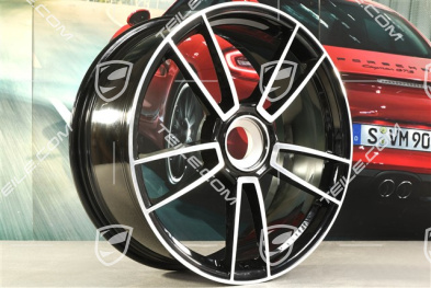 20-inch Turbo S wheel rim, 8,5J x 20 ET50, black high gloss