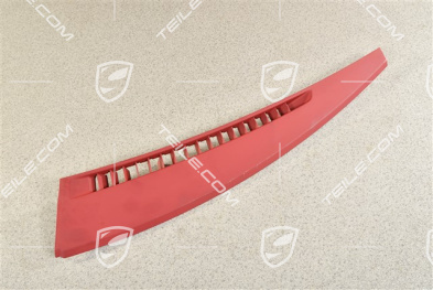 Defroster trim, bordeaux red, L