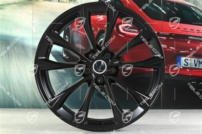 19-inch wheel rim Macan Design-Rad, 8,5J x 19 ET21, black satin mat