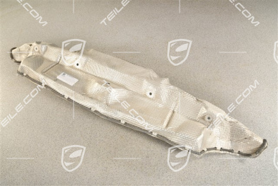 Rear bumper Heat protection / heat shield