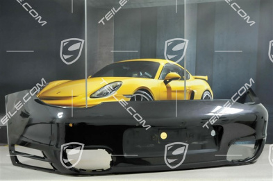 Stoßstange hinten, Turbo, Facelift 2009-2012, mit PDC-Löchern