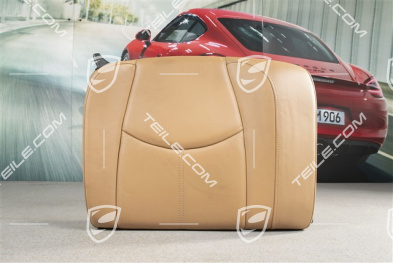 Oparcie tylne, Coupe/Targa, Skóra, Sand beige, R