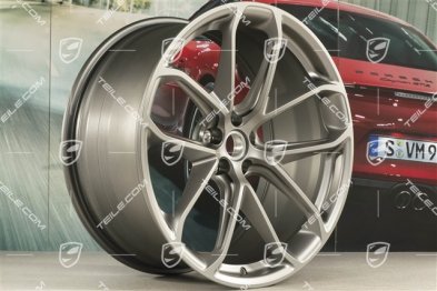 21" Felge "GT Design", 10J x 21 ET19, Platinum Seidenmatt