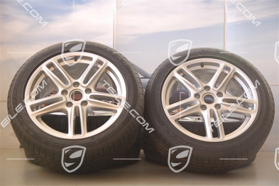 19" Panamera Turbo komplet kół wielosezonowych, felgi 9J x 19 ET60 + 10J x 19 ET61 + opony lato+zima 255/45R19+285/40R19