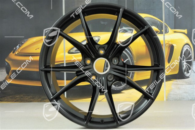 20-inch wheel rim Carrera S IV, 10J x 20 ET45, black satin matt