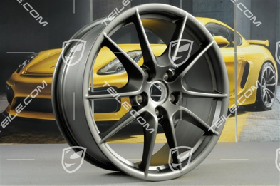 20" Felgensatz Carrera S III, 8,5J x 20 ET51 + 11J x 20 ET52, Platinum Seidenmatt