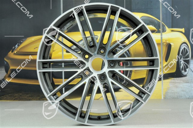 20" Felgensatz 911 Turbo IV, 11,5J x 20 ET56 + 9J x 20 ET51, Titan