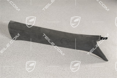 Verkleidung von A-Säule, Alcantara, Schwarz, Coupe, R