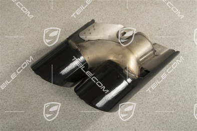 2,0L, Tail pipe, Black, R