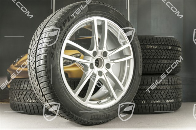 20-inch Cayenne COUPE Sport winter wheel set, rims 9J x 20 ET50 + 10,5J x 20 ET55 + Pirelli winter tyres 275/45 R20 + 305/40 R20, with TPMS