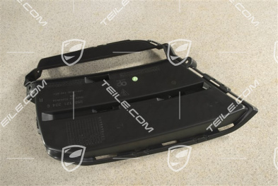Air duct closed, black, R