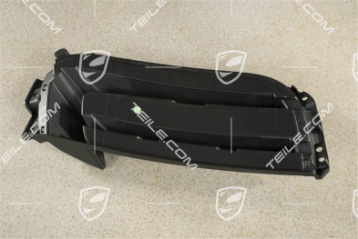 Front bumper Grille / Insert Cover, Black, R