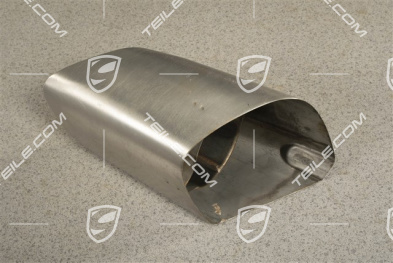 Turbo, exhaust system tail pipe, Inner, R