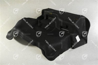 Verkleidung für Bugraum, Hinterteil, schwarz