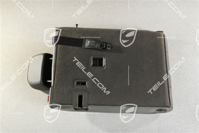 Unterstützung, leder, Achatgrau, L, KPL