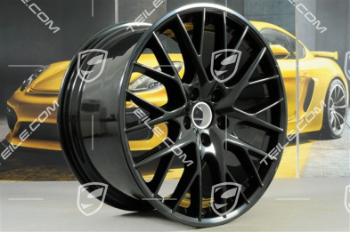 21" Felga Panamera Sport Design, 11,5J x 21 ET69, czarny połysk