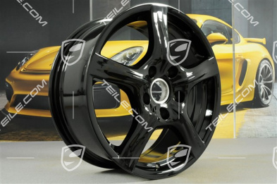 18" felga, Panamera, 8J x 18 ET59, czarny wysoki połysk