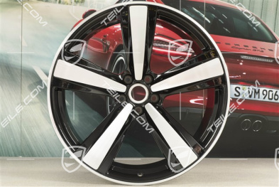 21" Felge "Exclusive Sport Design", 10J x 21 ET 19, schwarz hochglanz