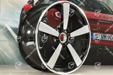 20-inch Carrera Exclusive wheel rim, 8,5J x 20 ET50, black high gloss