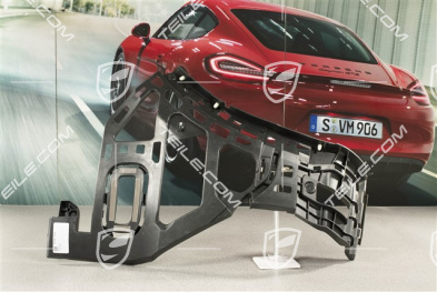 Holding / support rail / guide, rear bumper, R