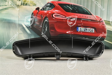 Front bumper cover / inlet, centre, Satin black