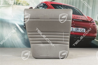 Notsitzkissen, Cabrio, Leder, Grafittigrau, L