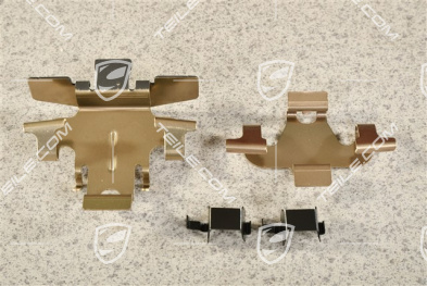 Fixed caliper pad fitting / Anti rattle spring PCCB, Front