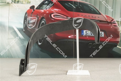 Tail pipe cover trim, Black matte, C2 / C4, L