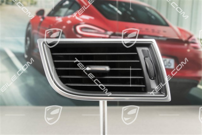 Side Air vent, galvano silver, Galvano silver, L